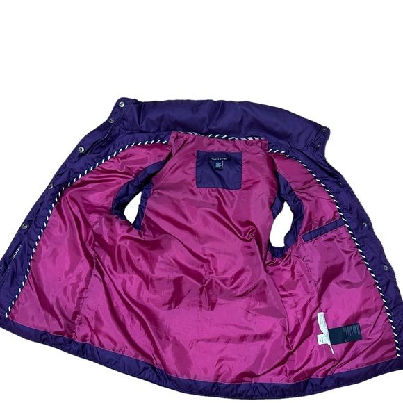 •EUC• Purple Funnel Neck Puffer Vest by Tommy Hilfiger - Picture 3 of 10